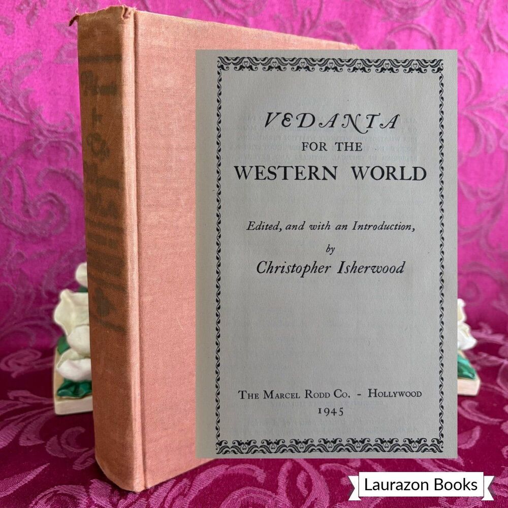 1945 Vedanta for the Western World by Christopher Isherwood, Vintage Book